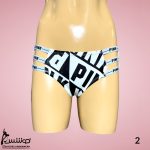 شورت اسلیپ برند پینک طرح دار اروپایی - Image 4